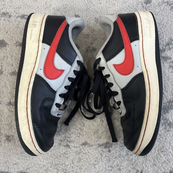 Size 5 Nike Air Force 1 ‘07 LV8 x NBA 75th Anniversary Trail Blazers Black Res - Picture 5 of 15